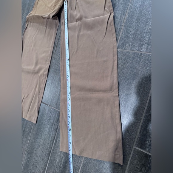 Miou Muse‎ High Waisted Wide Leg Trousers Pants NWOT Size XS Pleated - Picture 8 of 9